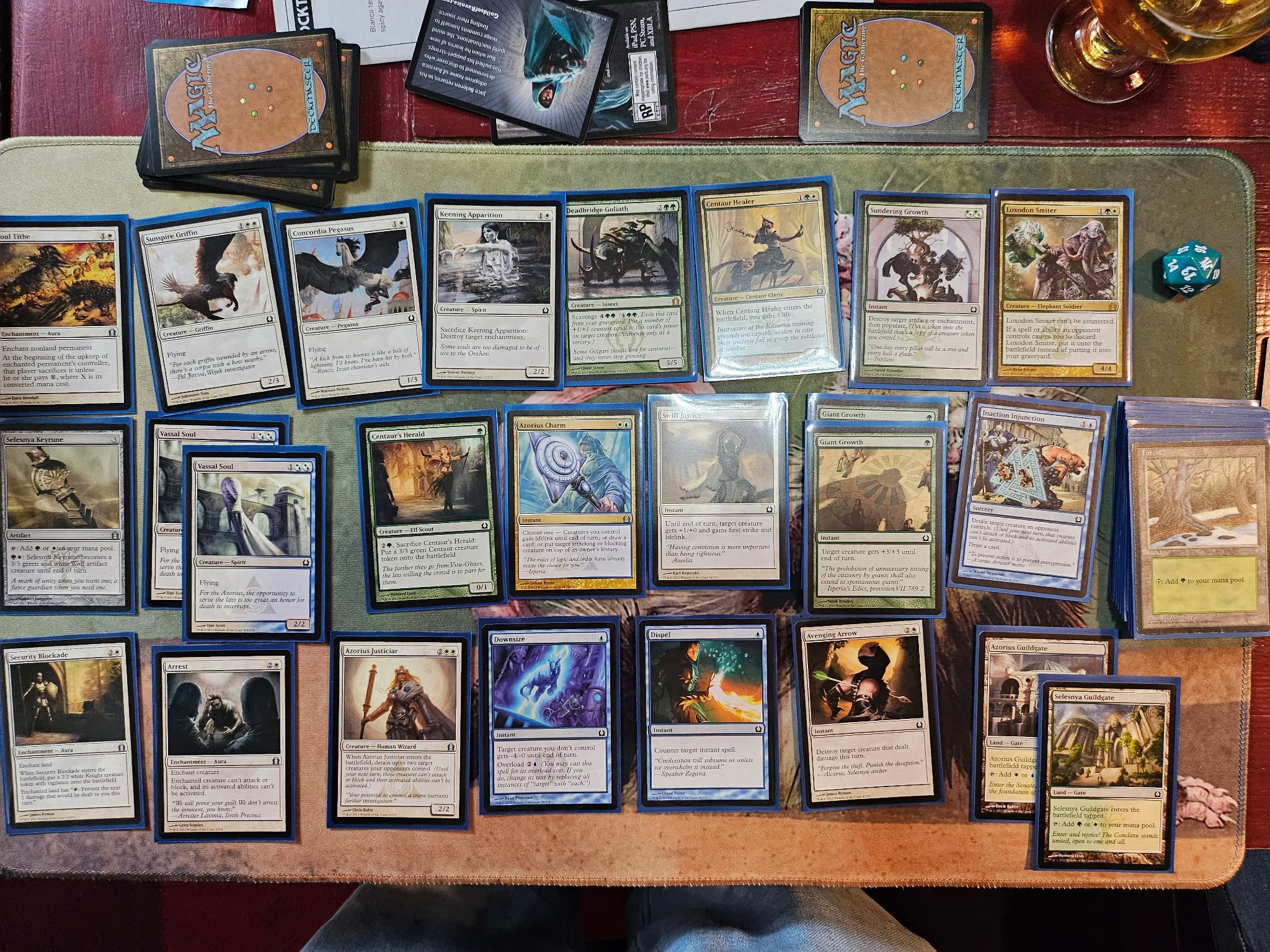 Selesnya deck spread