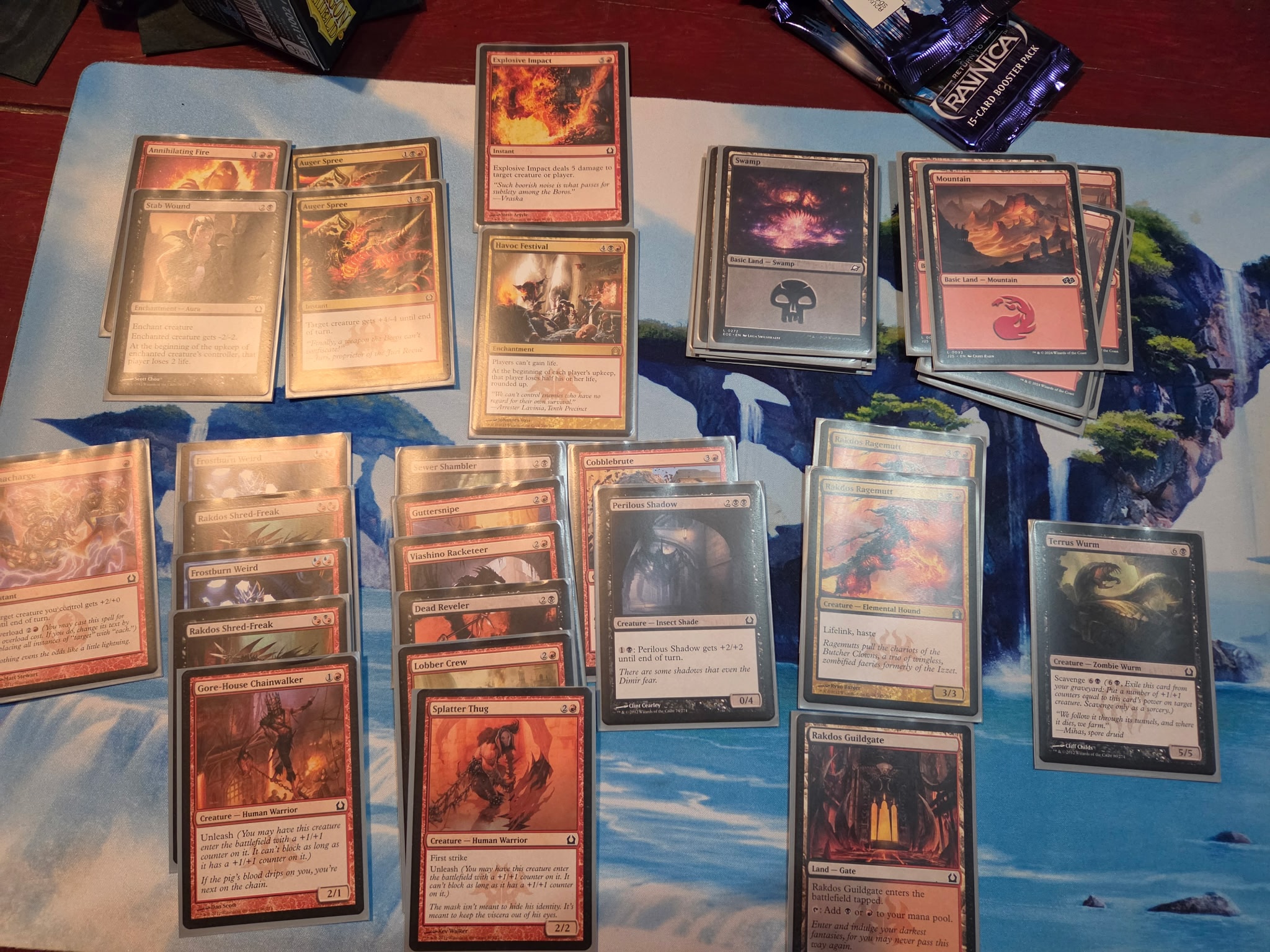 Rakdos winning deck spread
